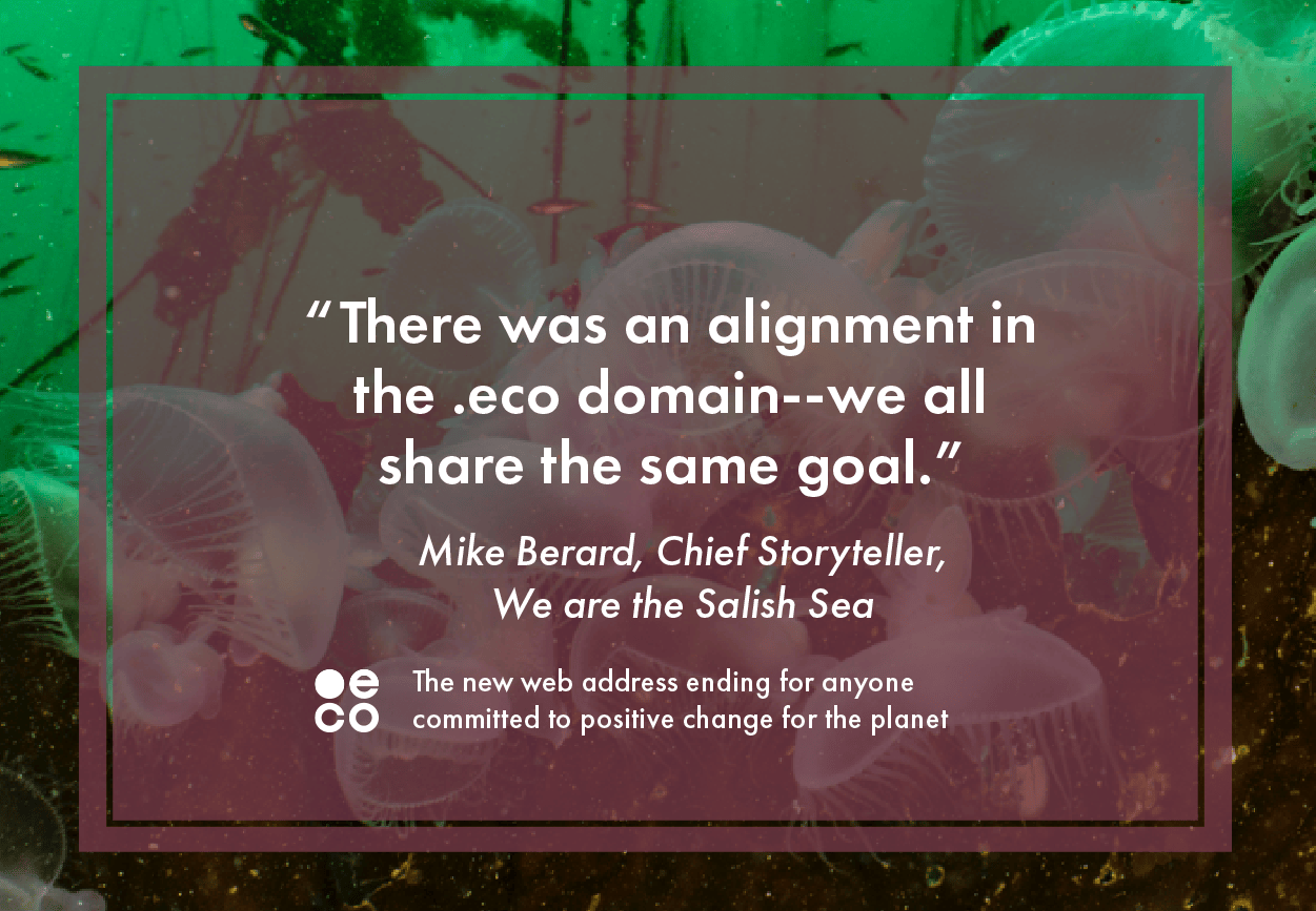 Testimonal from salishsea.eco