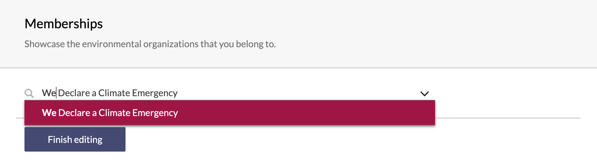 Adding We Declare a Climate Emergency to your .eco profile